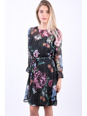 Rochie Object Ana Black/Floral